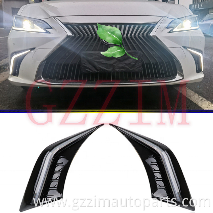 Car daytime running light Two Color LED DRL For ES 2018-2022